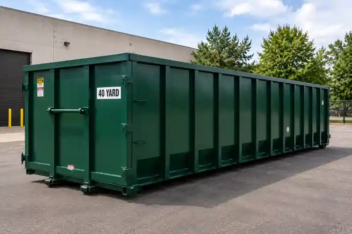 Dumpster Sizes in Asheville, NC | 6-Yard to 40-Yard Roll-Off Rentals 7 40 yard dumpster rental for large commercial and demolition debris removal